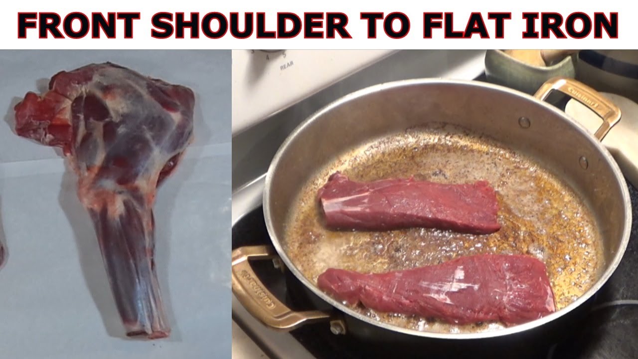 BONING OUT A VENISON FRONT SHOULDER - FLAT IRON STEAKS