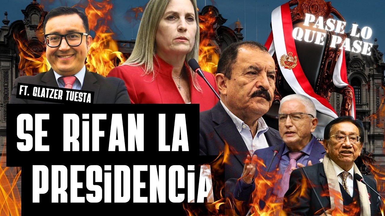 José Jerí censurado; ¿Quién será el nuevo Presidente del Perú?  | PLQP