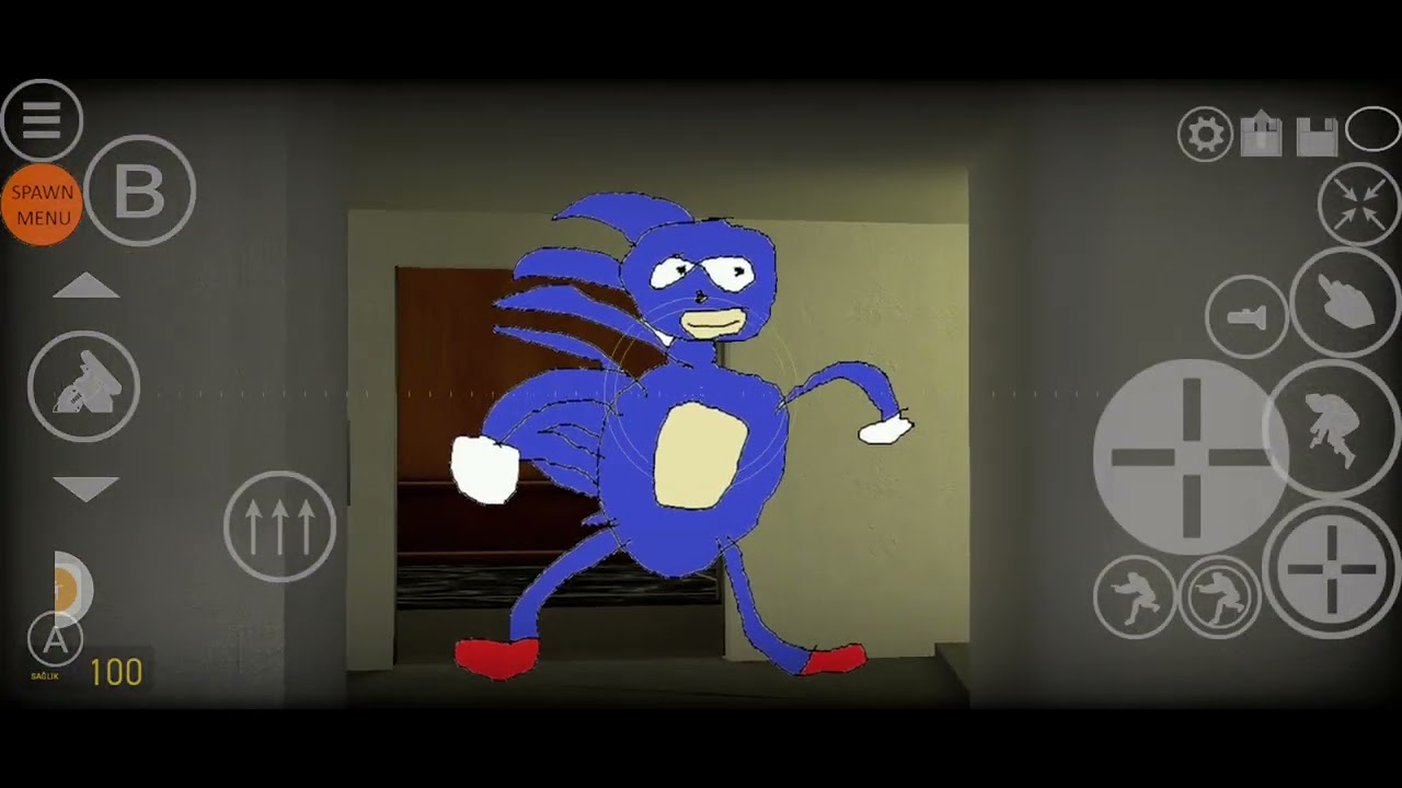 Gmod escape from sanichug(part2)