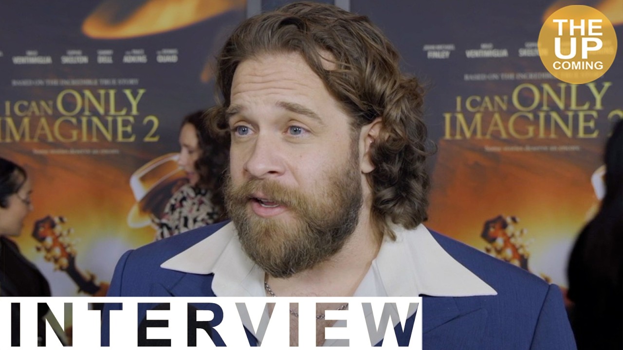 John Michael Finley interview on I Can Only Imagine 2 at world premiere