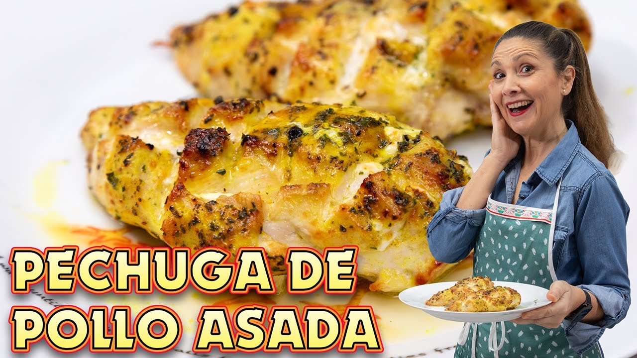 La pechuga de pollo asada M&Aacute;S DELICIOSA, JUGOSA Y RICA en air fryer