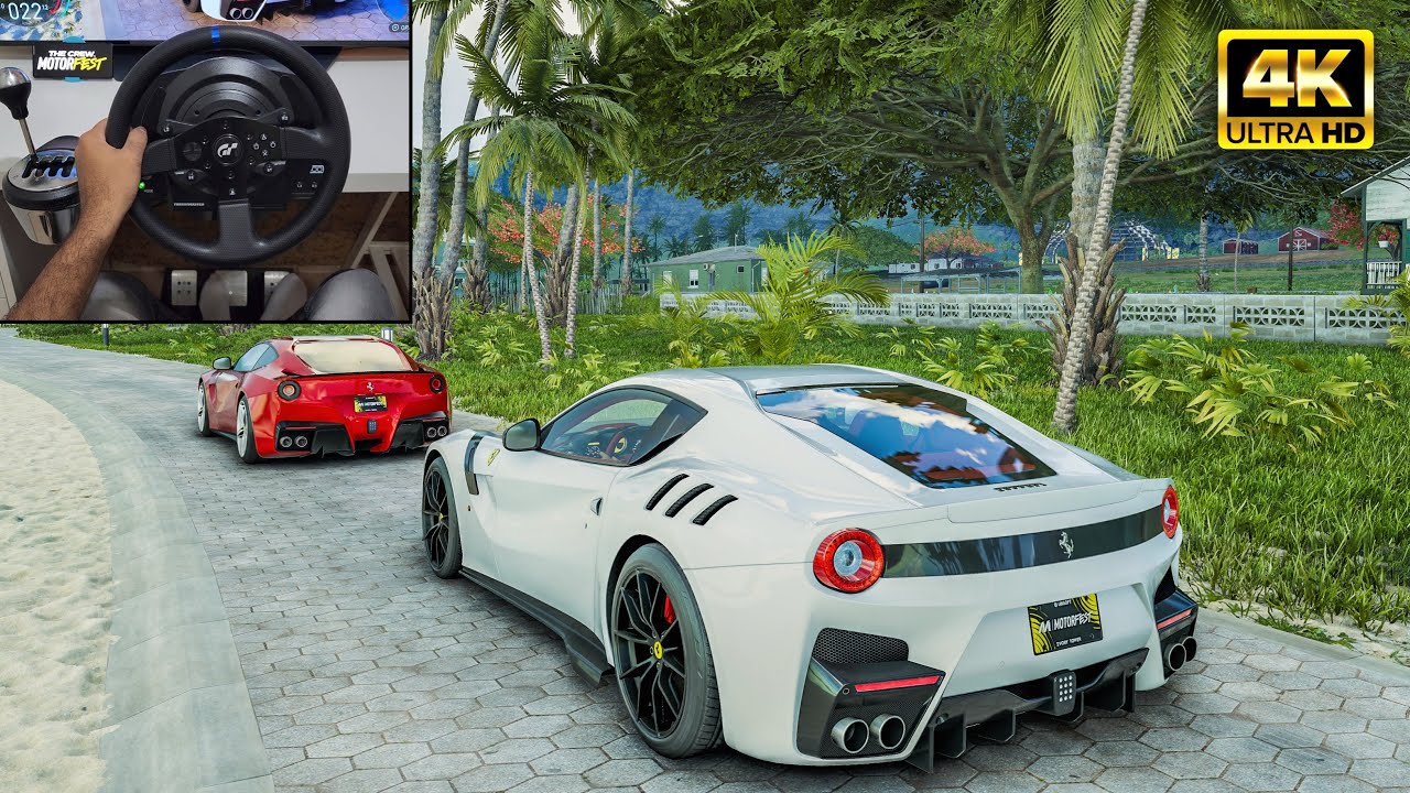 Ferrari F12 TDF & Ferrari F12berlinetta | The Crew Motorfest Online | Thrustmaster T300RS Gameplay