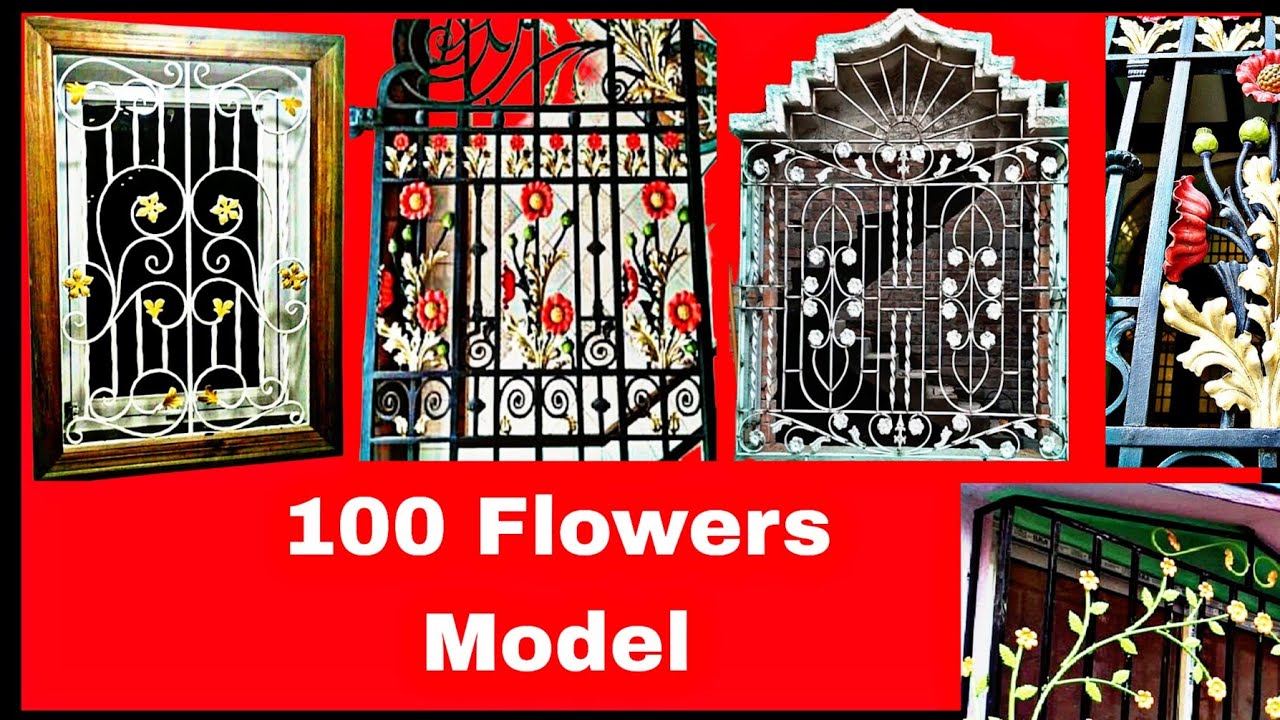 Flower Window Grill Design / ফুলওয়ালা জানালার গ্রিল ডিজাইন.