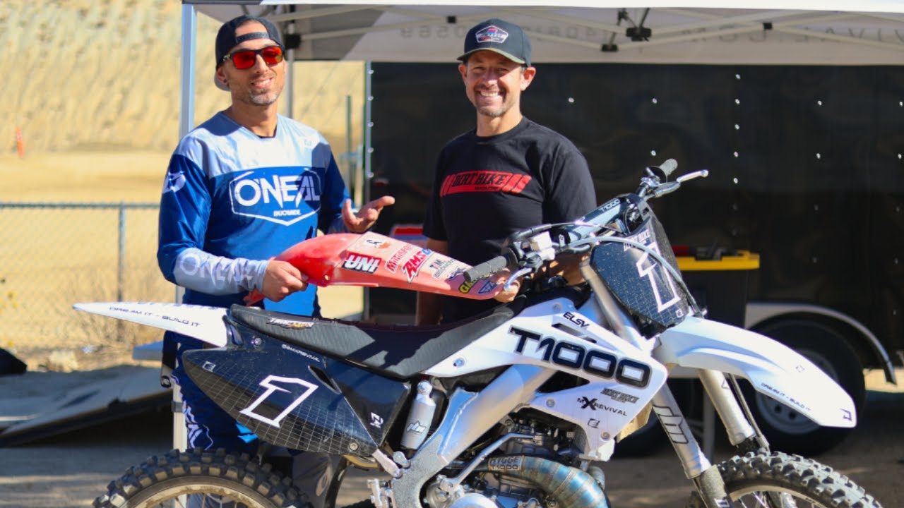 T1000 RIDE DAY 🔥 Dirt Bike Magazine Rips Our Frame Up 2003 Honda CR250 Two Stroke Build at LACR MX