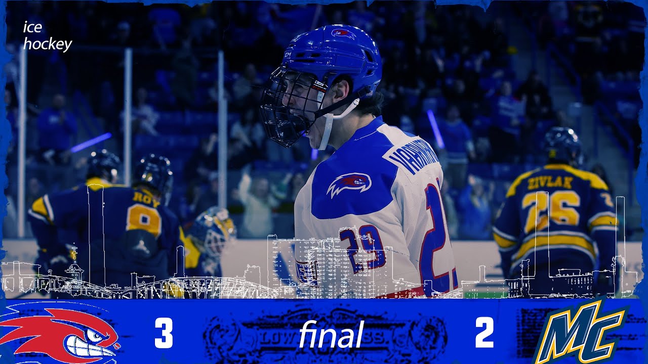 Ice Hockey | UMass Lowell vs Merrimack Highlights (02.01.25)