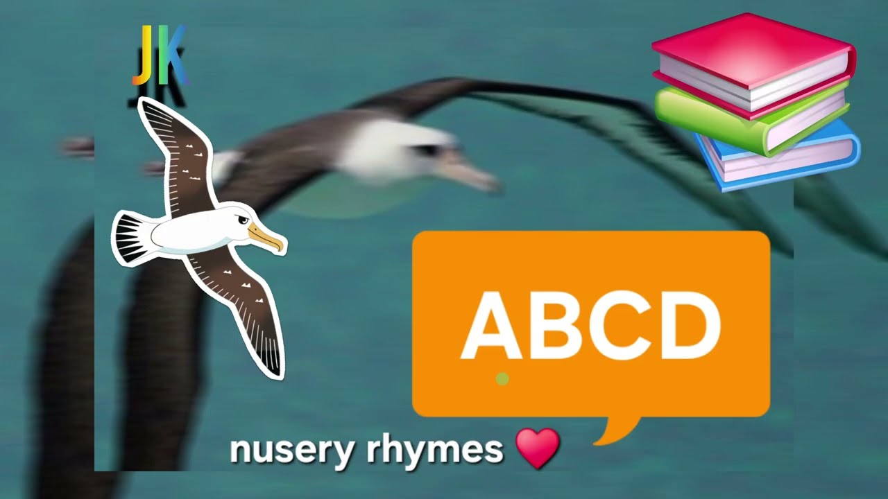 Baby 👶 rhymes||nursery rhymes🐦|| learn Abcd with birds || alphabetical order of birds || ABCD song🦜🎵