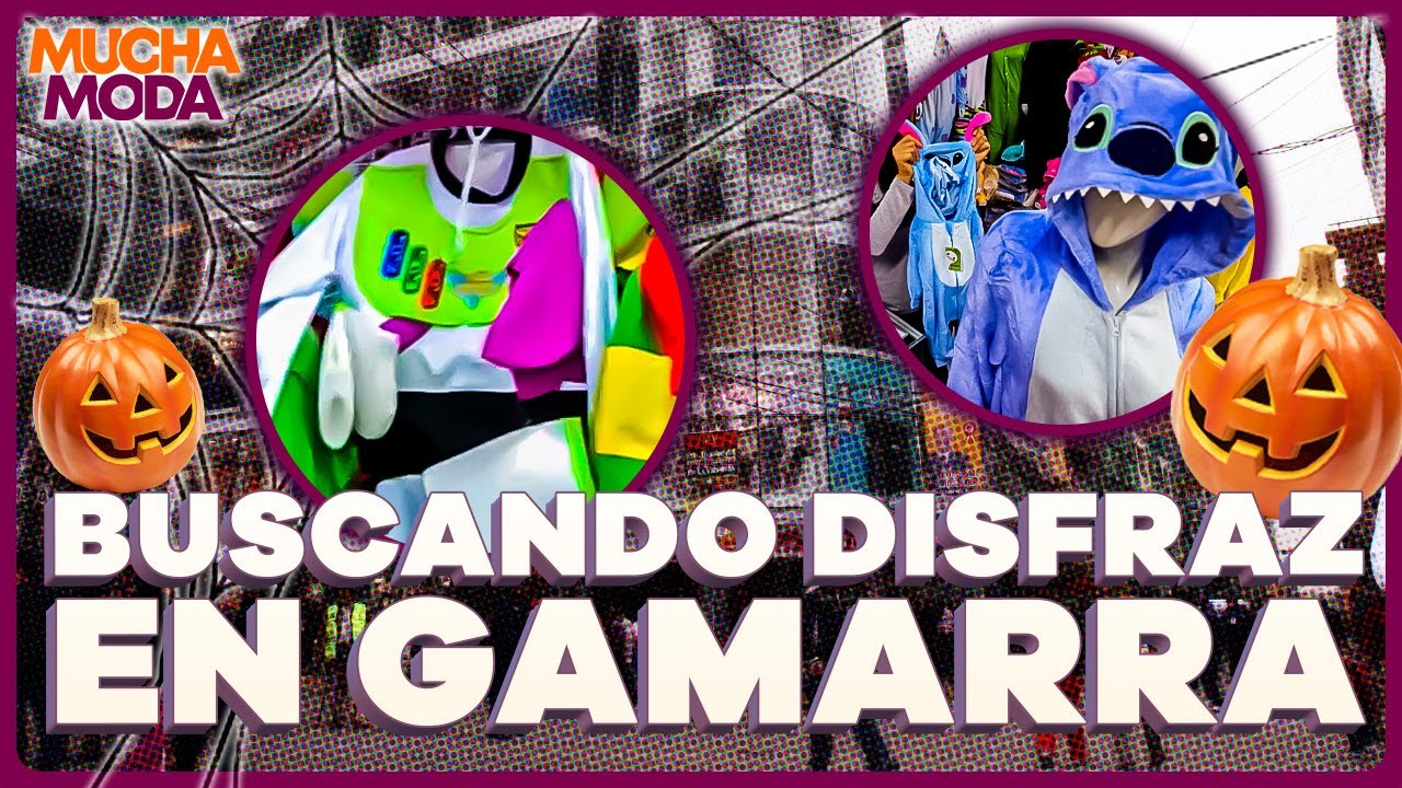 🕸️🎃 #ENVIVO | IRL DESDE GAMARRA: BUSCAMOS DISFRAZ PARA HALLOWEEN #MuchaModa