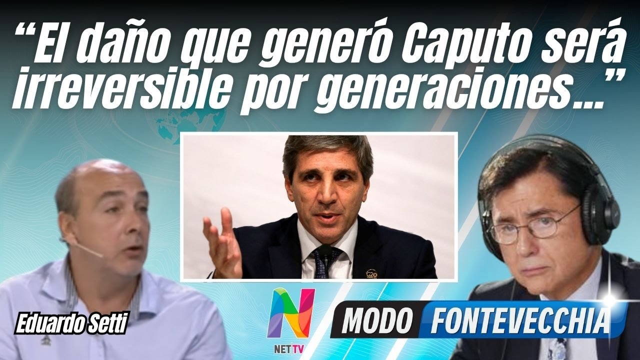 El economista Eduardo Setti fue lapidario con el programa económico del Gobierno