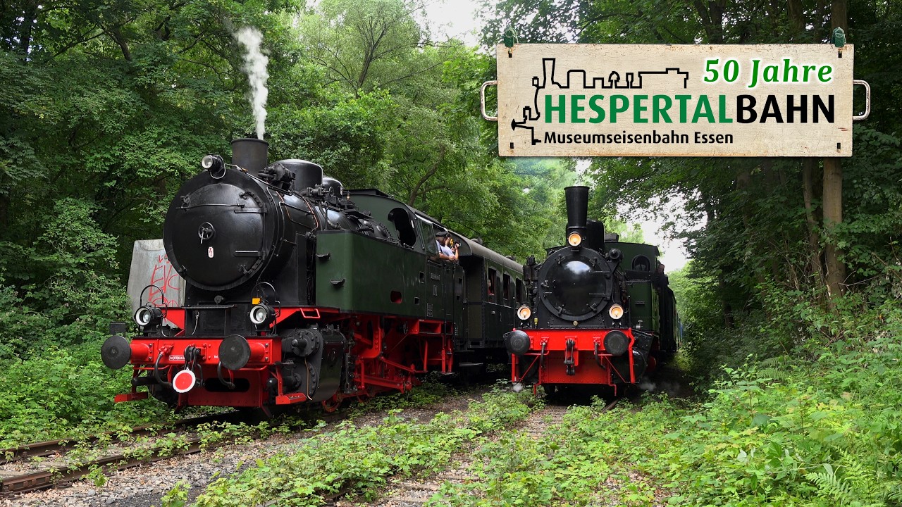 Happy Birthday Hespertalbahn! 50 Jahre Museumsz&uuml;ge am Baldeneysee