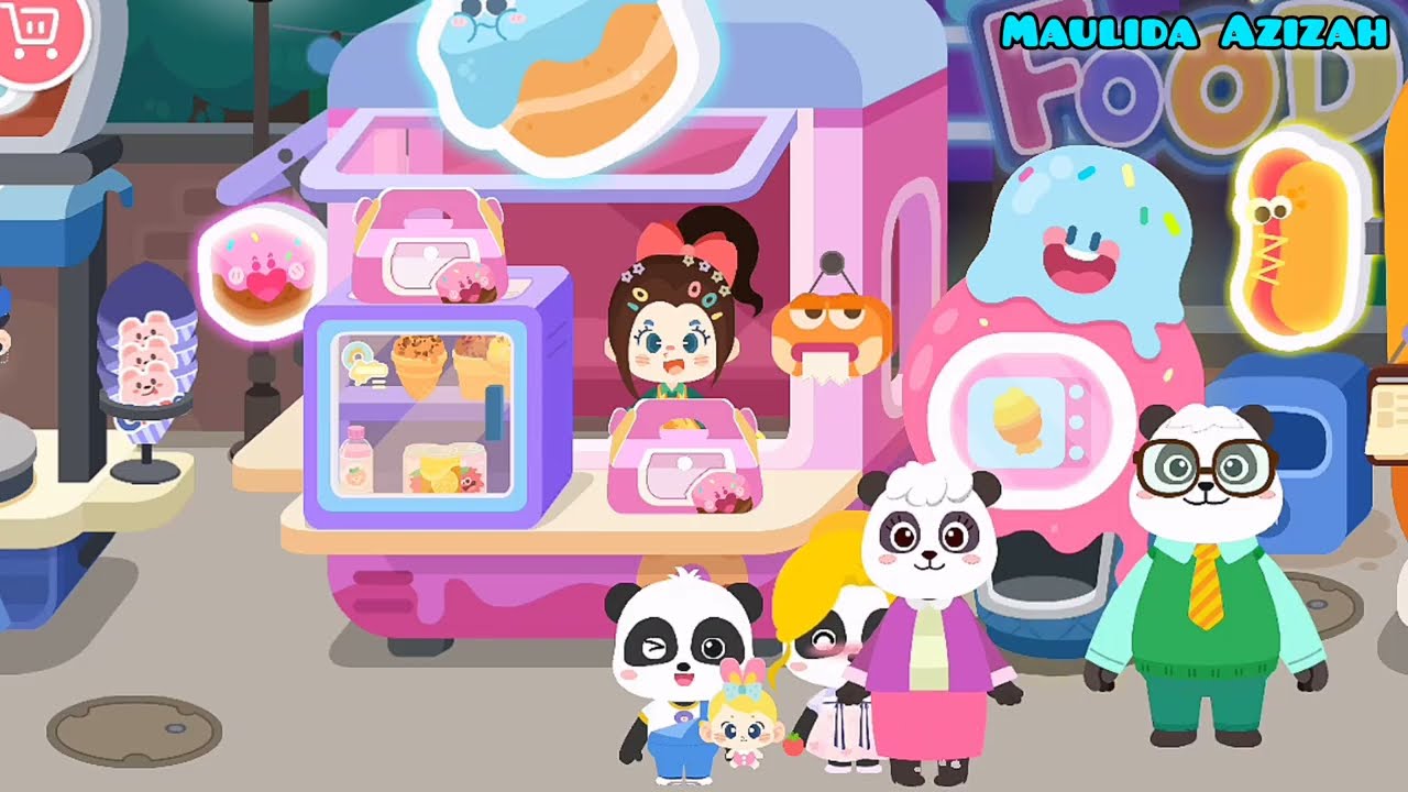 Baby Bus;PART 2 | Gagal Bikin Es Krim!😡 | Ayah Ajak Kiki Miumiu Ke Pasar!😰 | Pulang Langsung Masak🐔!