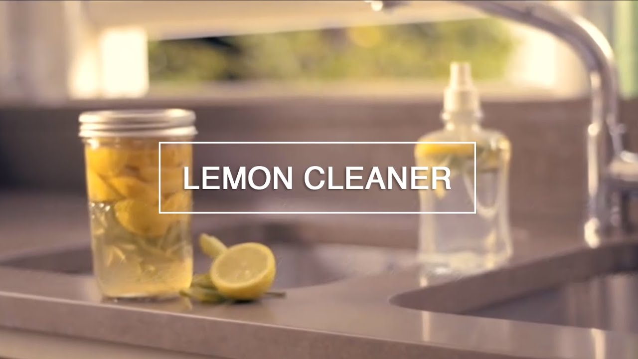 Lemon Cleaner - DIY - How to Make
