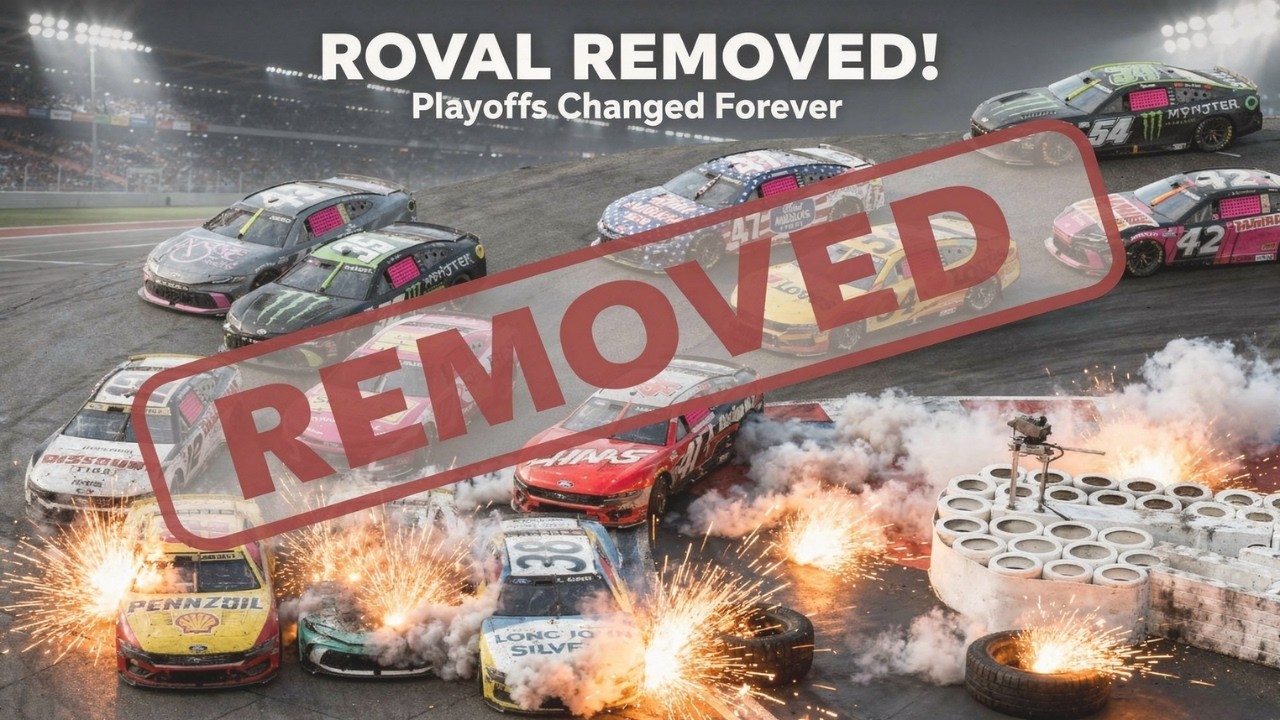 Шокирующее решение NASCAR: трасса Charlotte ROVAL исключена из расписания 2026 года 🔴 Прямая тран...