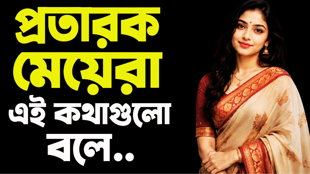৮৫% পুরুষ বুঝতেই পারে না! নারীরা প্রতারণার সময় যে কথাগুলো বলে | The Stoic Bangla