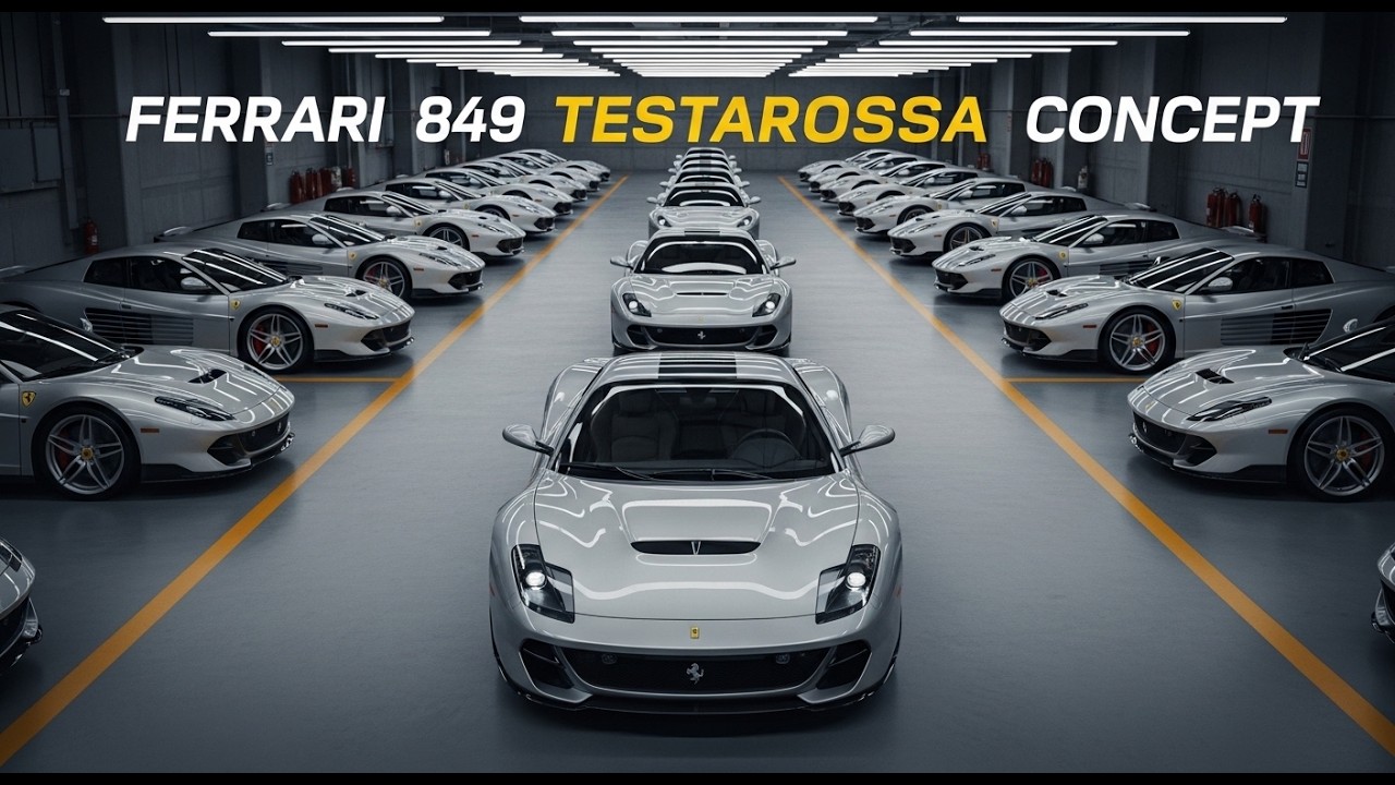 Ferrari 849 Testarossa (Conceptual/Modern Flagship) | Inside Factory