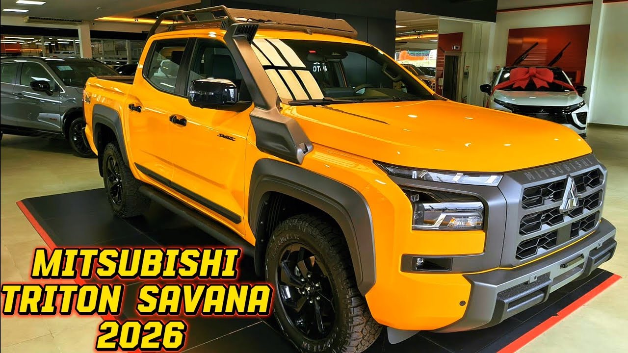 NOVA MITSUBISHI TRITON SAVANA 2026 OFF ROAD DE VERDADE 