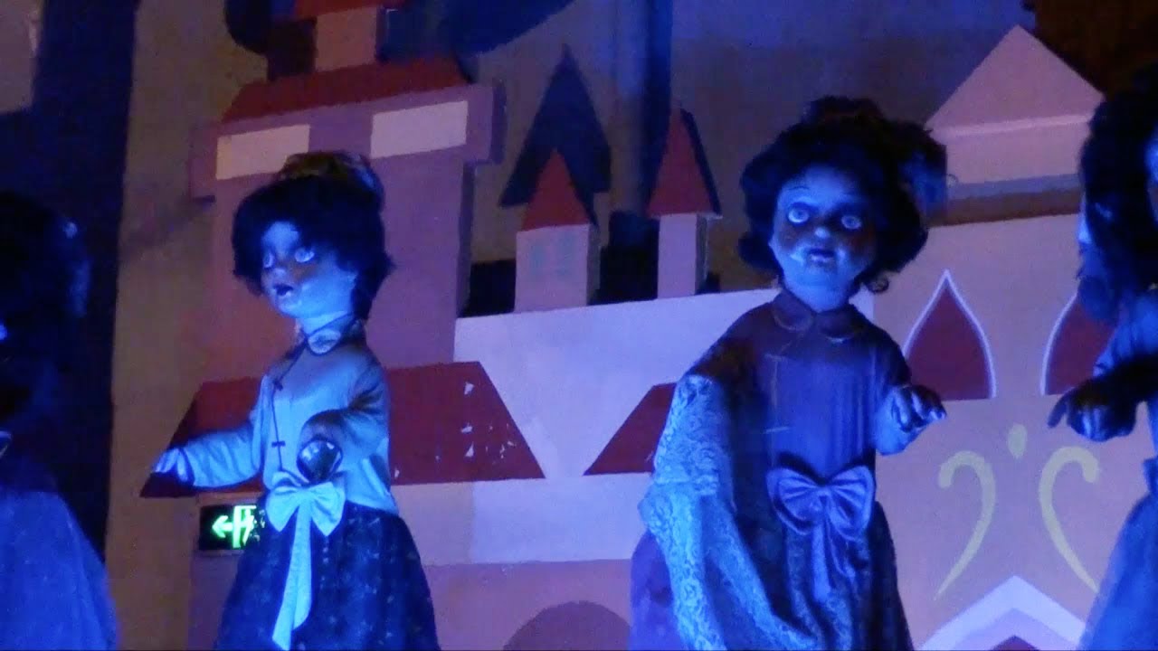 It's a Small Zombie World After All - Scary Chinese Knock Off Small World Ride!