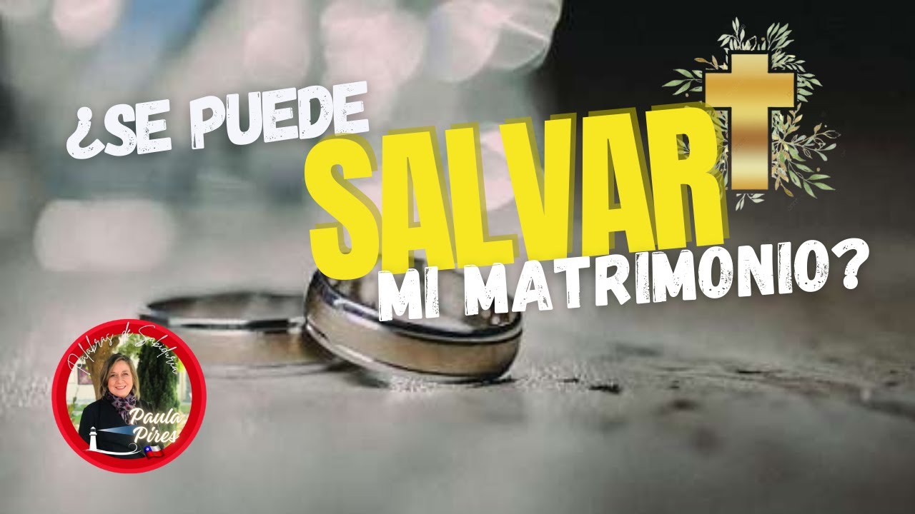 😢¿Se puede SALVAR mi MATRIMONIO?💔❤️‍🩹 - Paula Pires