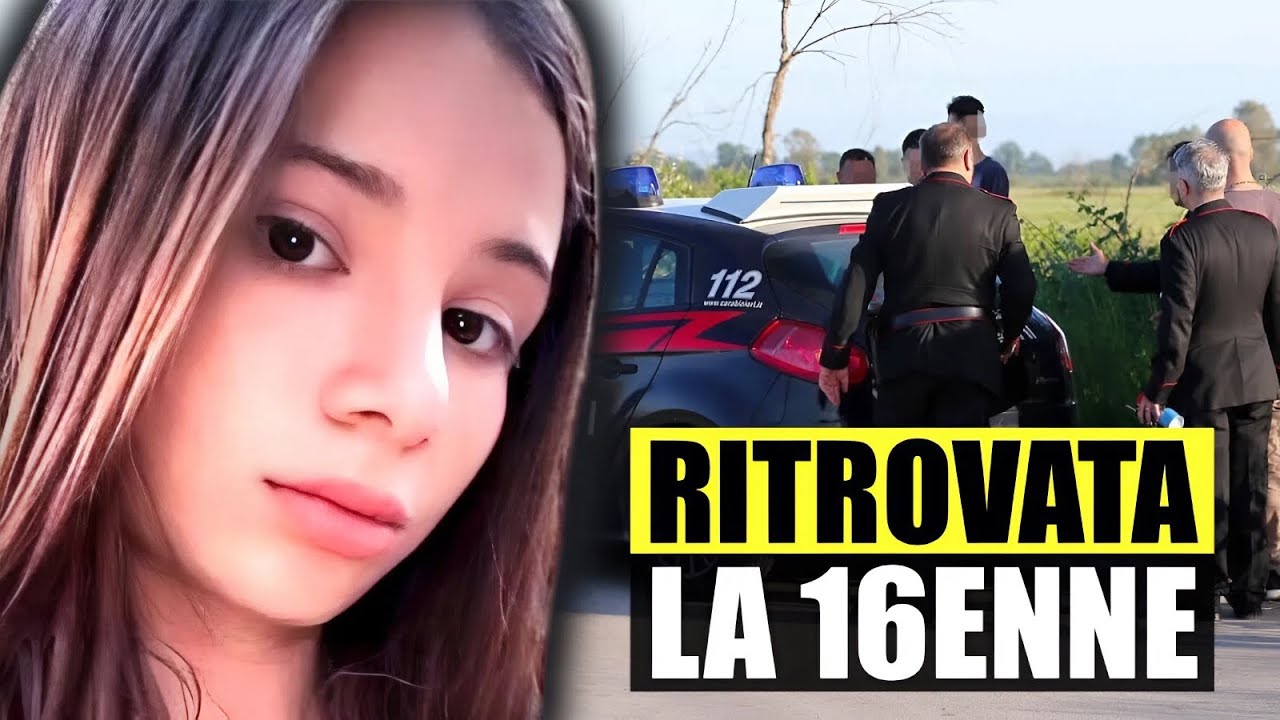 ULTIM'ORA RITROVATA LA 16ENNE SCOMPARSA: 