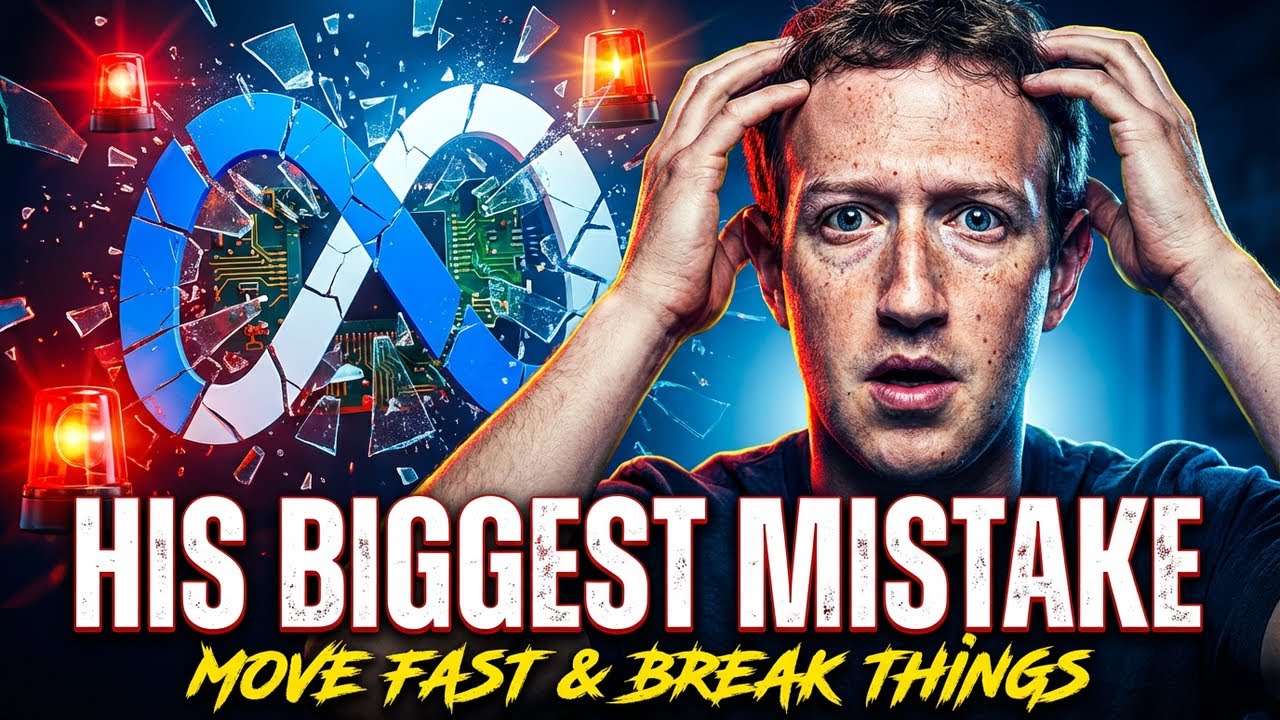 Mark Zuckerberg's Biggest Mistake | Move Fast and Break Things