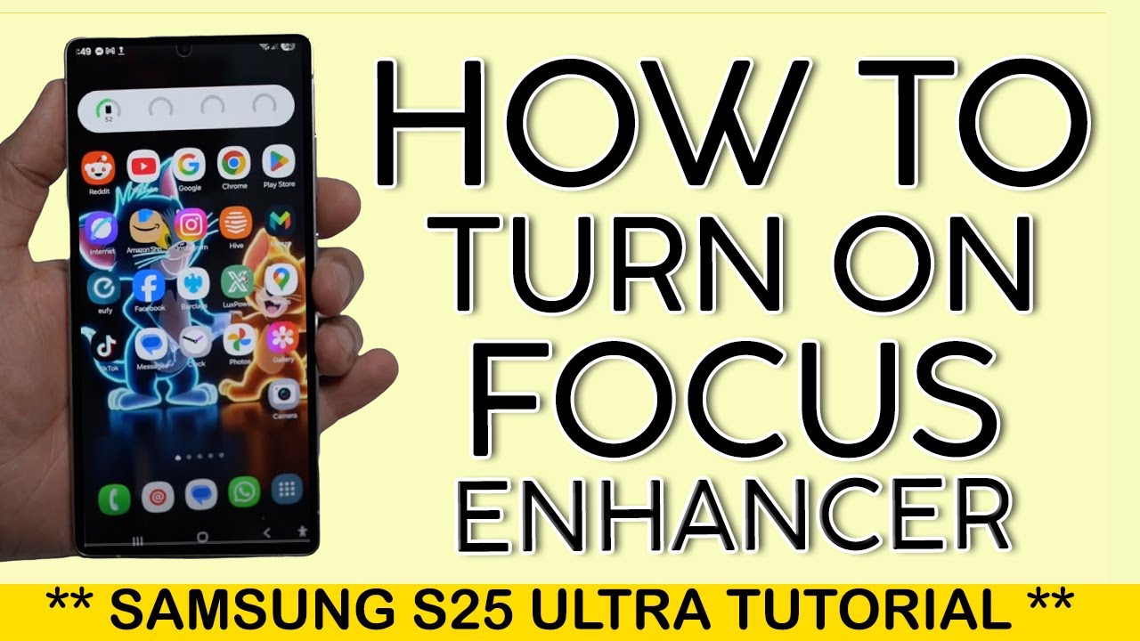 How to Turn on Focus Enhancer on Your Samsung s25 Ultra | Take Sharper Macro Photo Samsung