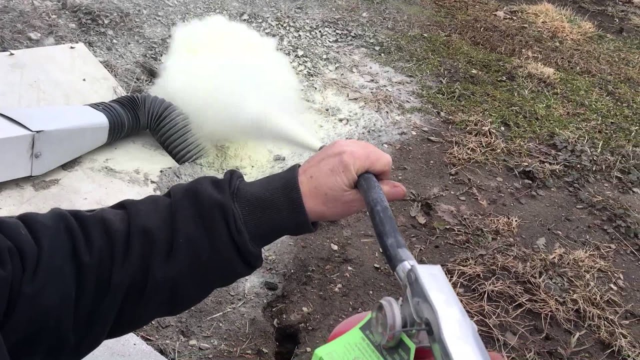 Extinguisher discharging