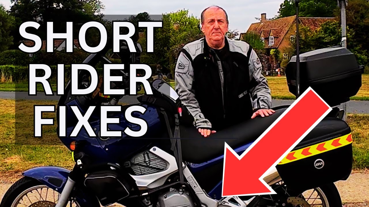 Feet Down, Safely — My BMW F650 Fix