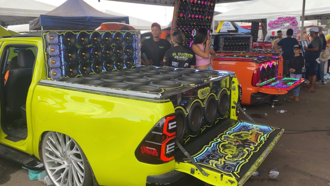 CAMPEONATO DE SOM E REBAIXADO F250 DEBOXADA EL PATRON