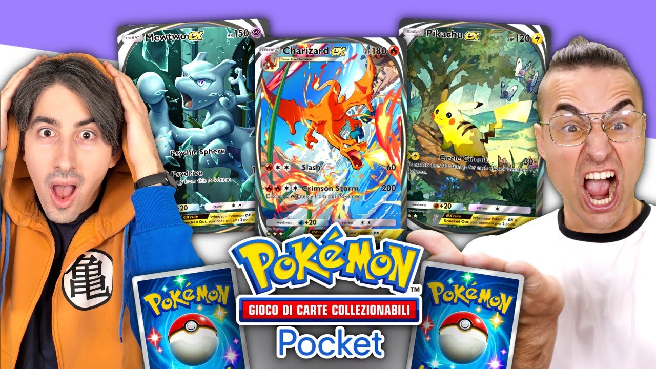 URLO per la CARTA IMMERSIVE nel PACK OPENING con Tuberanza 😍 Pokemon Pocket Spacchettamento ITA