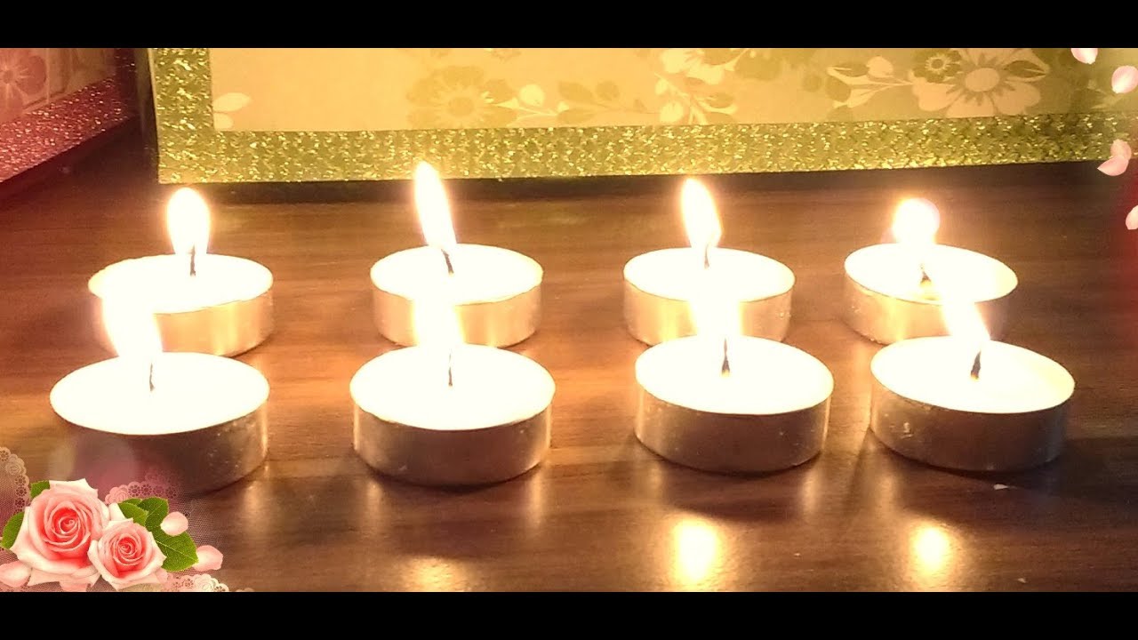How can we change the wick of tea light candles to light more brighten than normal