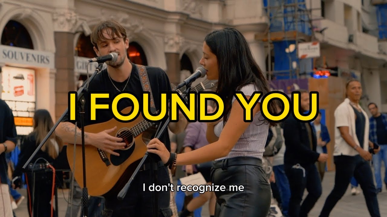 THEY MET BUSKING! This love story will make your cry! | Atticus Blue & Leire - I Found You