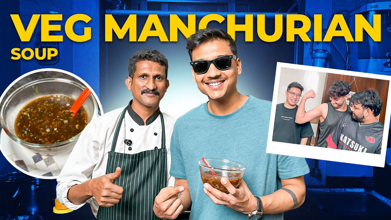 Easy VEG MANCHOW SOUP for 