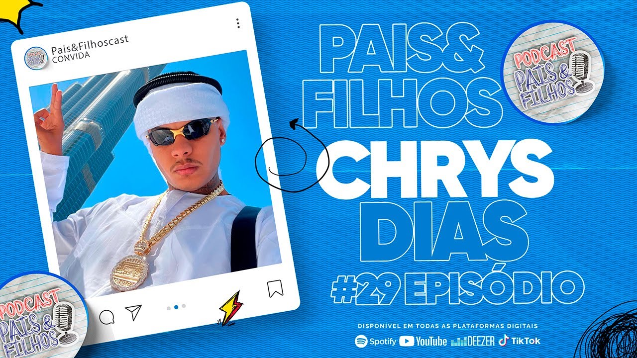 CHRYS DIAS | PAIS & FILHOS EP# 29 #adolescência #paisefilhos #adolescência #chrysdias