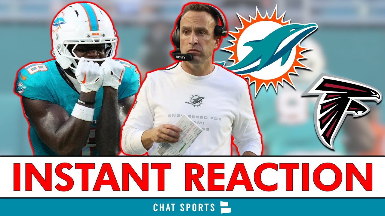 🚨Chris Bell STANDS OUT! Dolphins vs. Falcons INSTANT REACTION