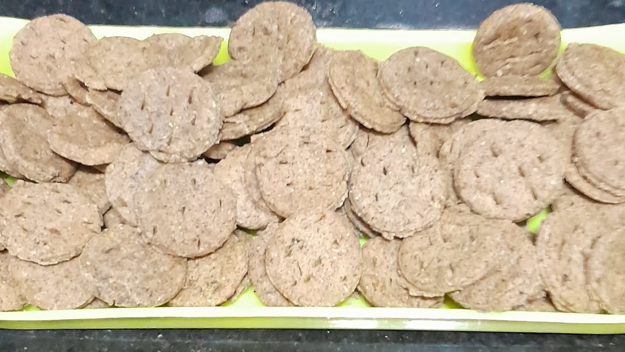 बच्चे बूढे सबके लिए Healthy ज्वारी रागी बिस्किट..@KishorisParadise 