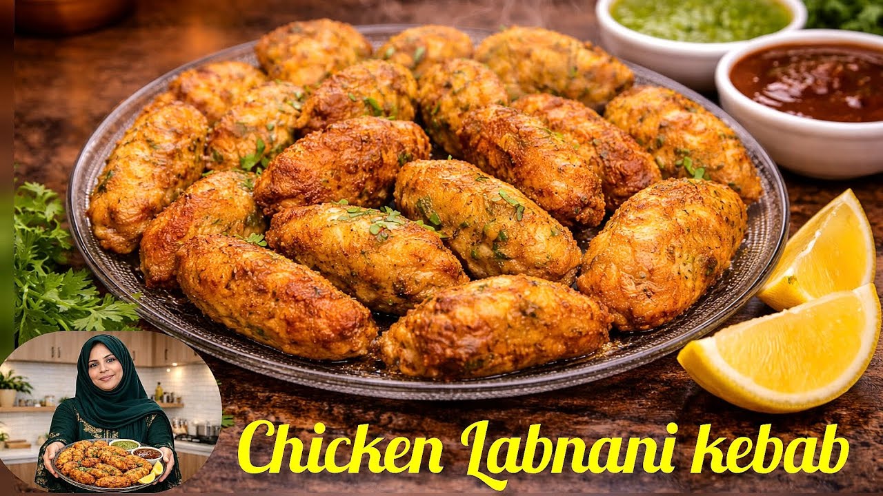 Chicken Labnani Kebab | Quick and easy recipe for Ramadan | Iftar special.