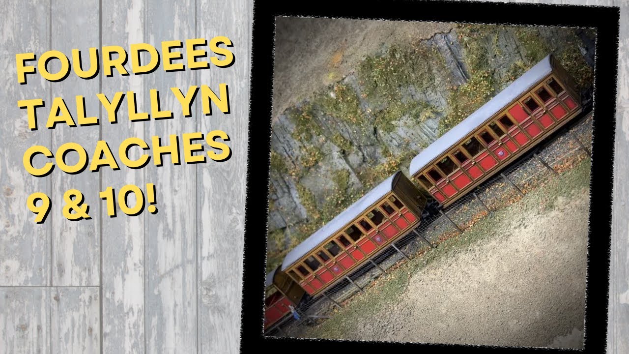 I've FINALLY built the Fourdees Talyllyn coaches in 009!