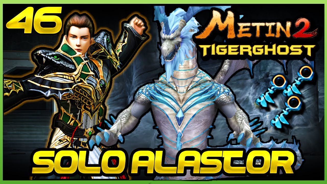 ERSTER SOLO ALASTOR als HEILSCHAMANE -  Metin2 Tigerghost [46] 🐯
