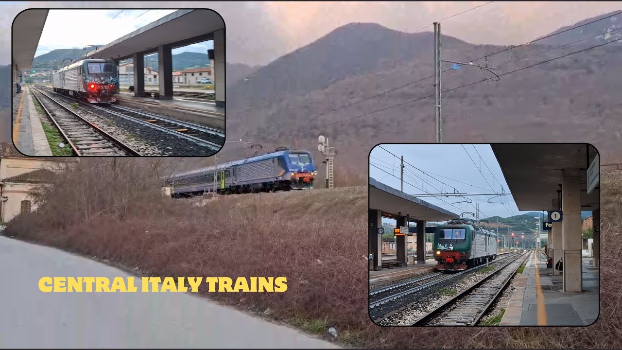 LIS TreNord + E.464 RV - Fermo Al Segnale. 4K Video