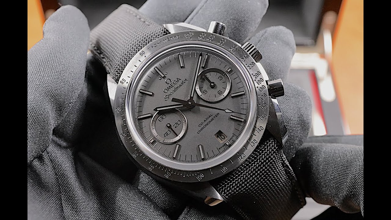 (Op.168) Omega Speedmaster Dark Side of the Moon Black Black開箱評測 -- 最能體現月之暗面的超霸黑陶瓷手錶