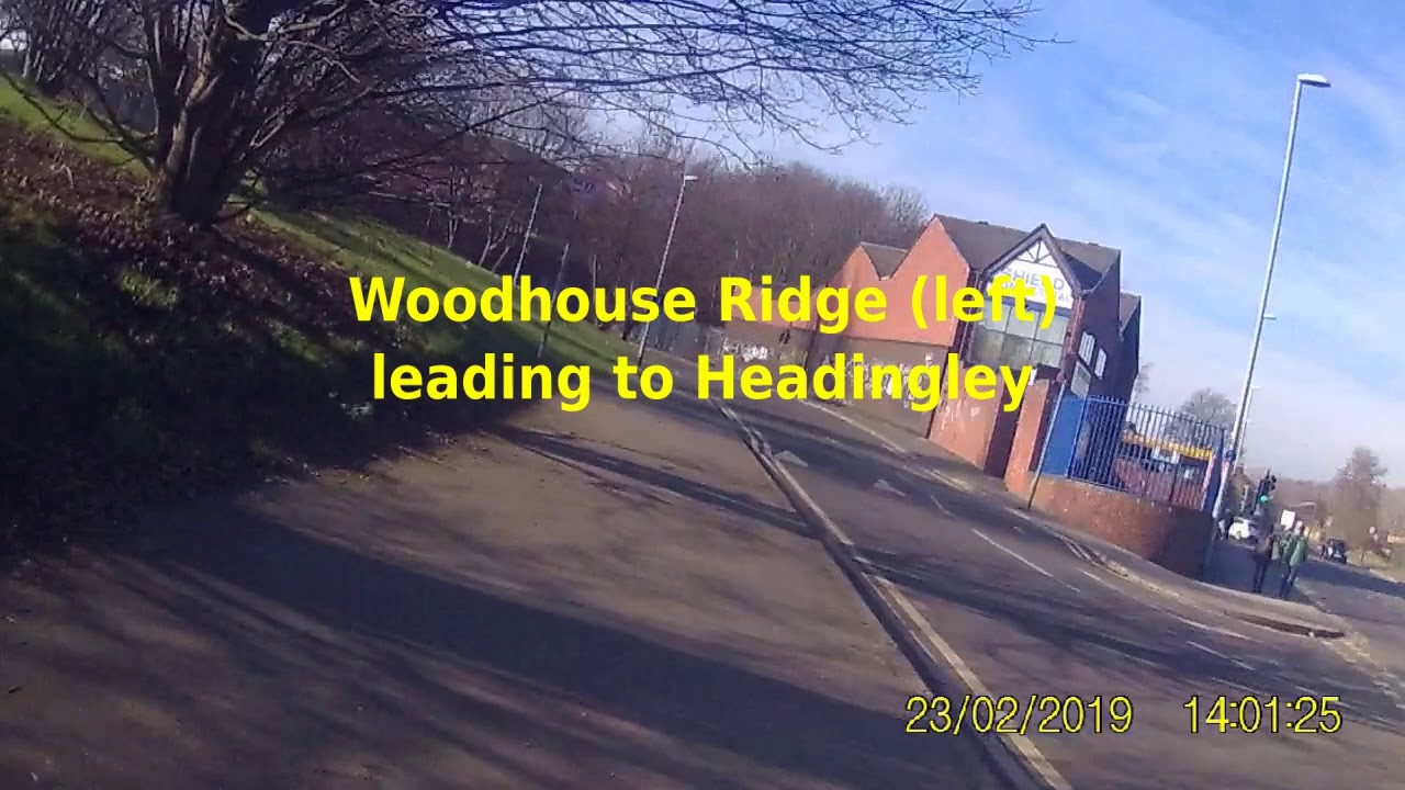 Sustrans NCN Route 668 Leeds City Centre-Alwoodley