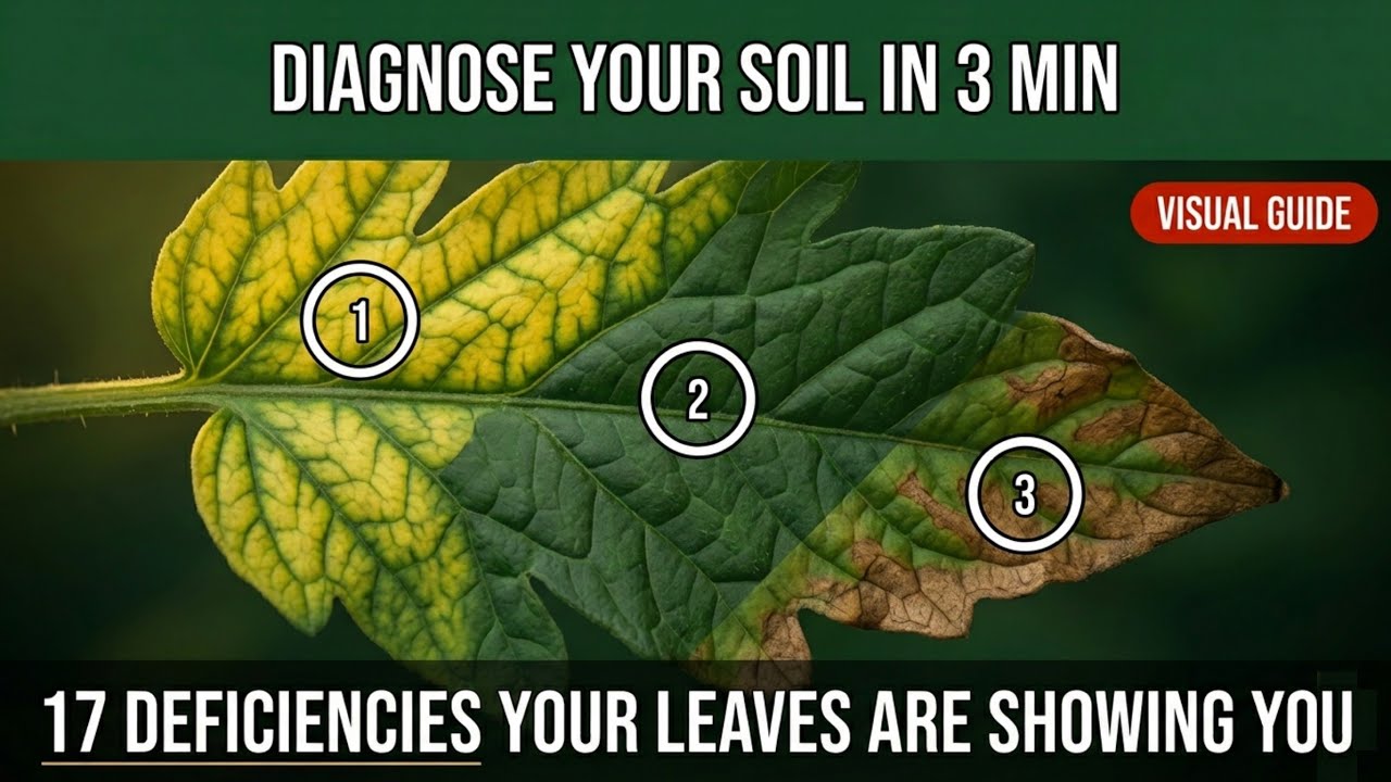 3-Minute Plant Diagnostic That Reveals What Your Soil Needs (Visual Guide)