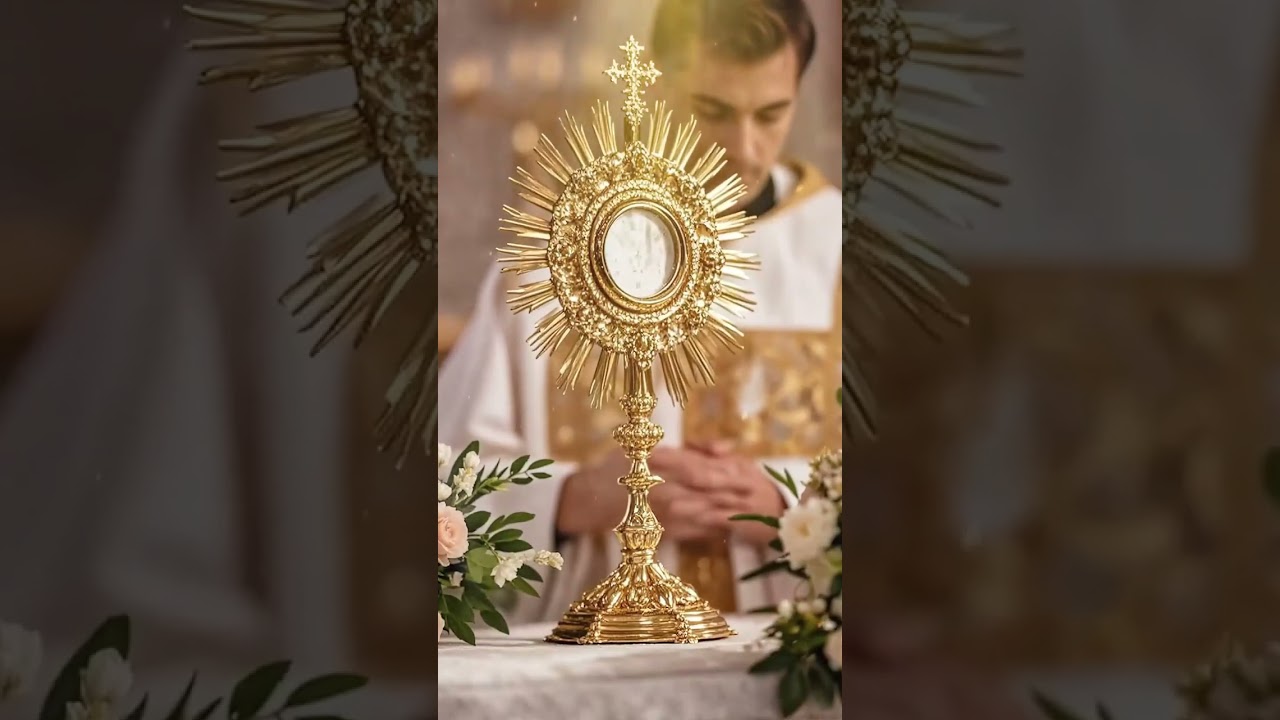 CINQUE MINUTI CON GES&Ugrave; SACRAMENTATO Trovare fortezza nel Preziosissimo Sangue