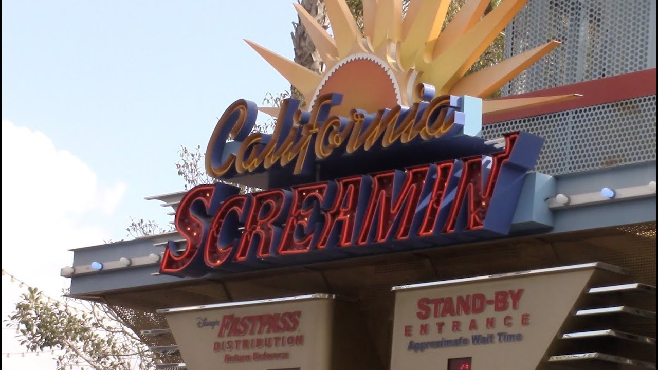 California Screamin Review Disney California Adventure Roller Coaster