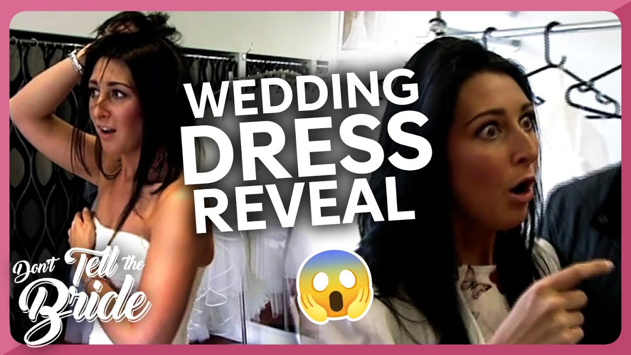 Groom surprises Bride with her best friend while wedding dress shopping!