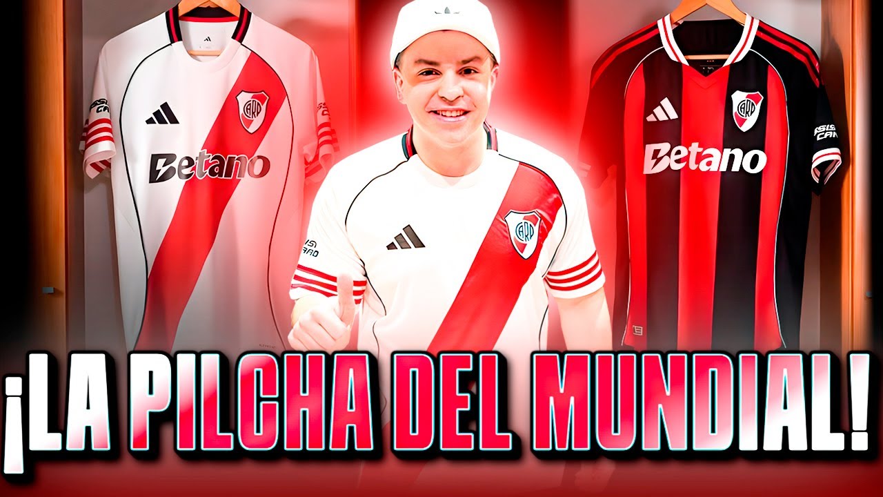 LAS NUEVAS CAMISETAS E INDUMENTARIA DE RIVER 2025/2026 ⚪🔴