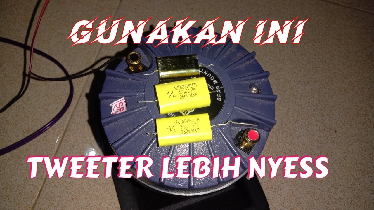 JANGAN ASAL BELI TAHANAN TWEETER