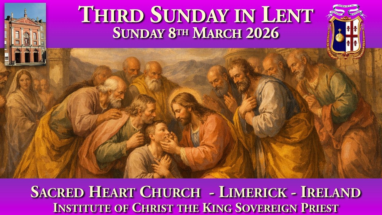 Sunday 8th March 2026: Third Sunday in Lent