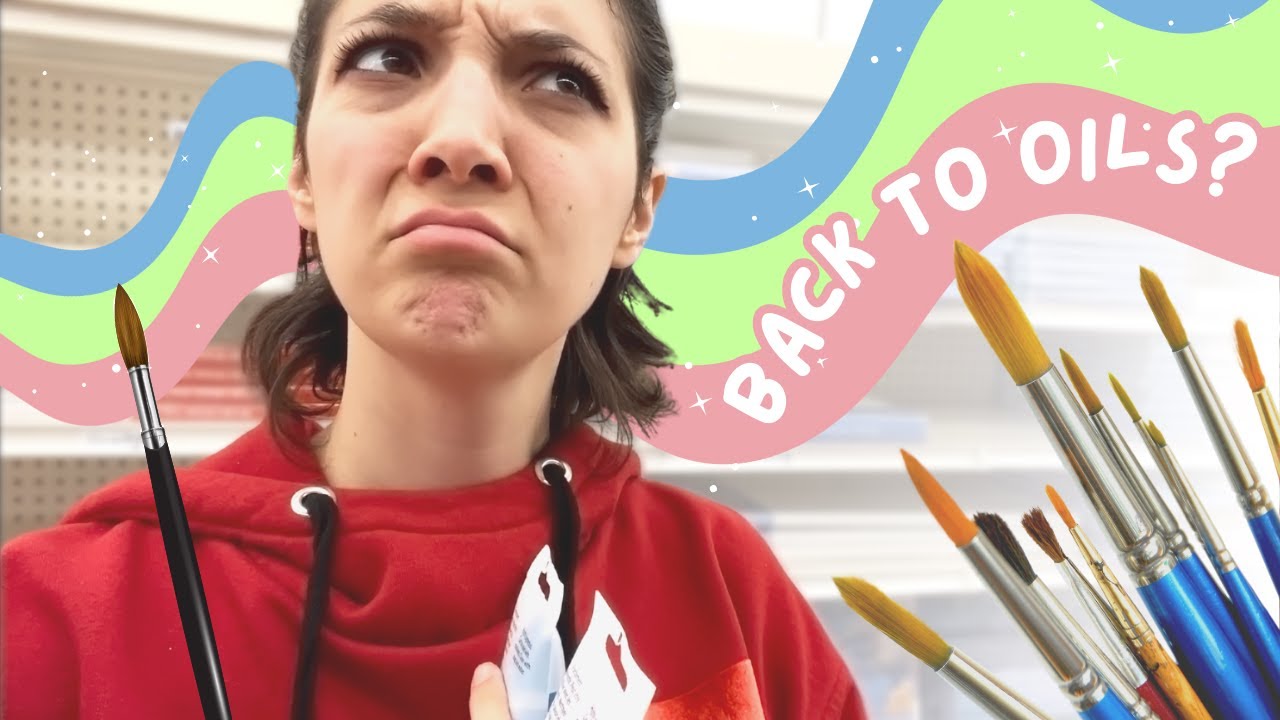 Painting with oils for the first time in over a year! | Art Vlog