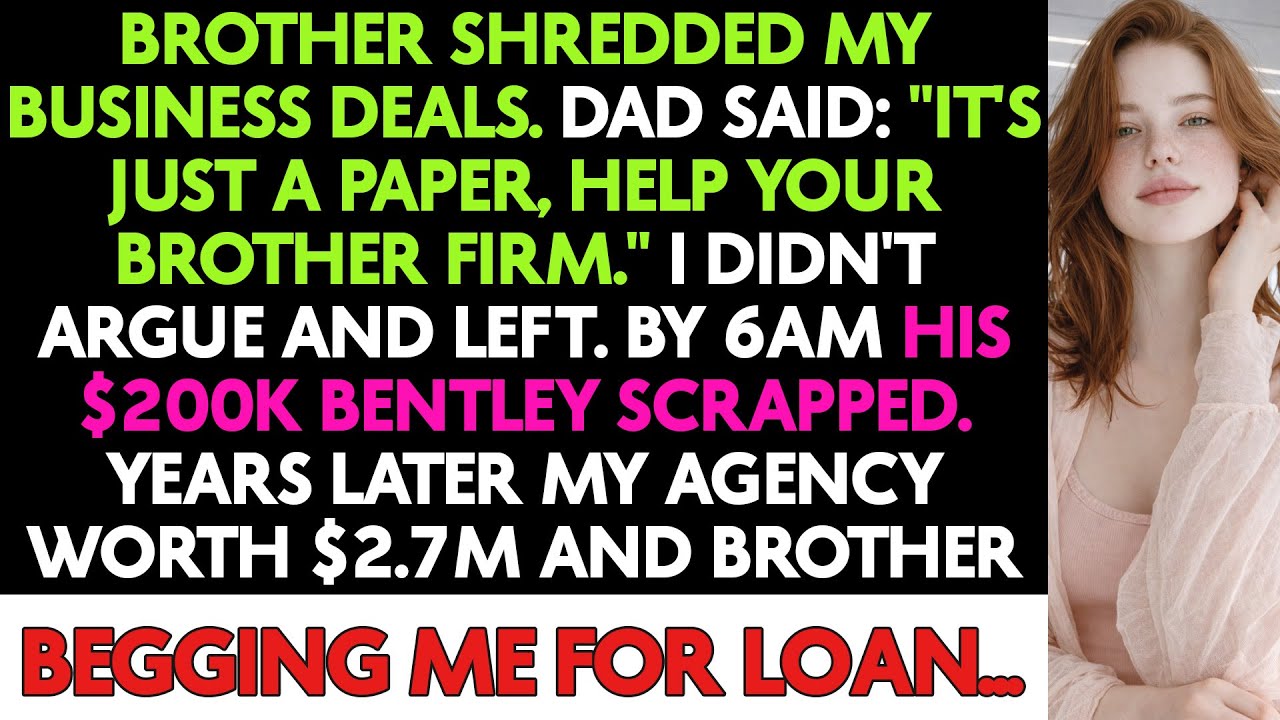 Brother Shredded My $340K Business Contracts. So I Took Everything He Had