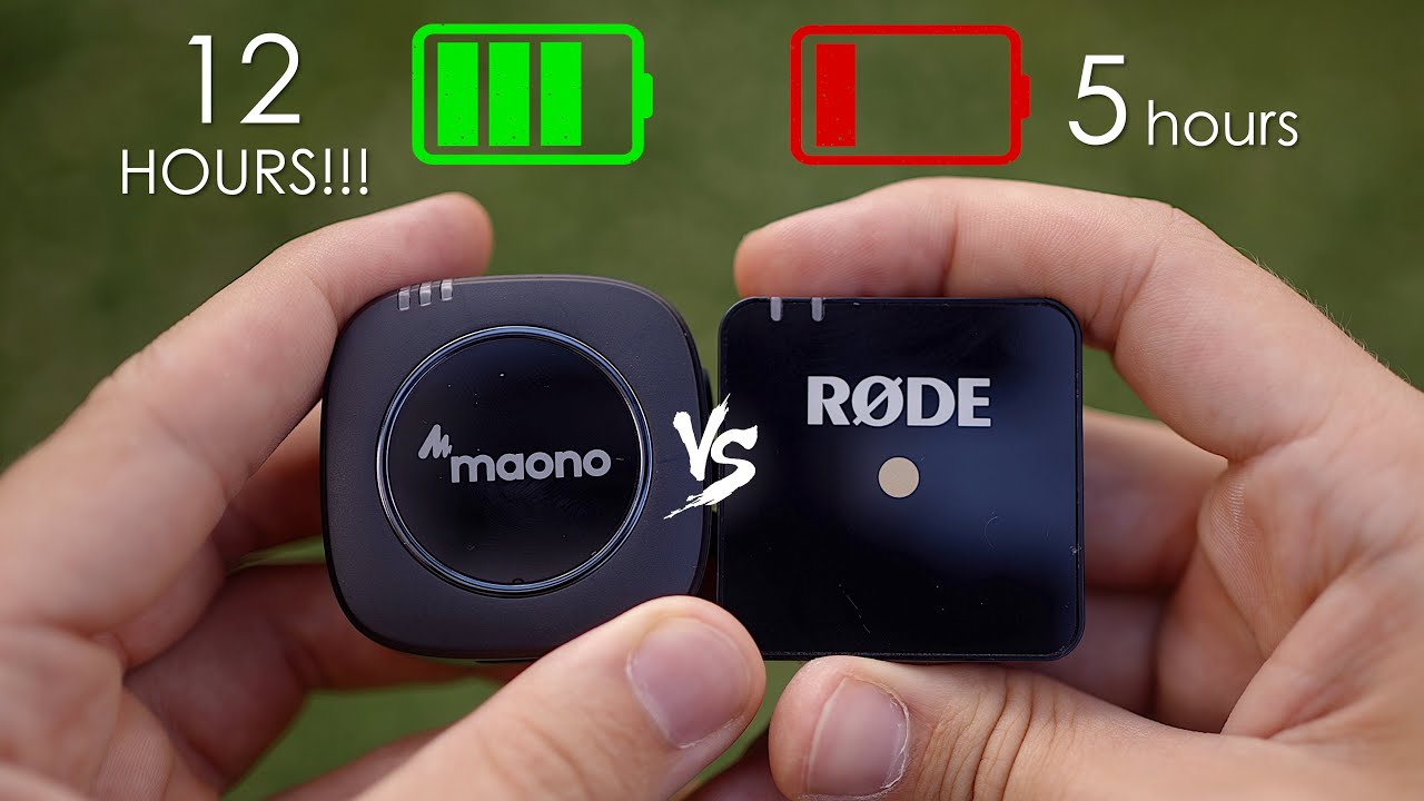 Maono Dual Wireless Mic System WM821 Review vs Rode Wireless Go #tikmic